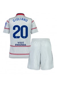 Atletico Madrid Giuliano Simeone #20 Jalkapallovaatteet Lasten Kolmas peliasu 2026-27 Lyhythihainen (+ Lyhyet housut)